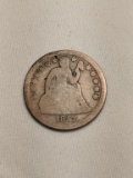 1857 Seated Liberty Dime