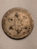 1852 Three Cent Coin