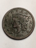 1838 US Large Cent Coin