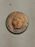 1876 Indian Head One Cent Coin