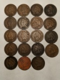 1890 Indian Head One Cent Coins