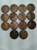 1911 Wheat Pennies,