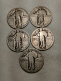 1928 Standing Liberty Quarters