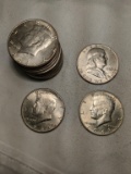 1963 Franklin & 1964 Kennedy Half Dollars
