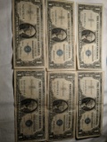 1957 US One Dollar Bills