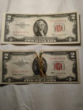 1953 US Two Dollar Bills Series C