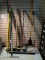 Rake, push brooms and handles