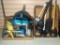 Miscellaneous cleaning and bathroom supplies