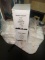 Straws, cups, plastic knives 4000 boxed straws