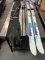 Skis and poles