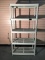 Five Shelf Plastic Storage Unit