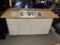 Countertop in cabinet with stainless steel sink All unattached
