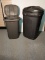Two Trash cans