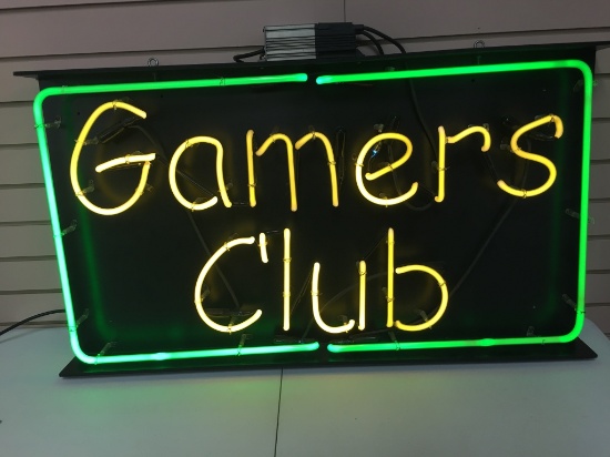 Gamers Club Neon Sign