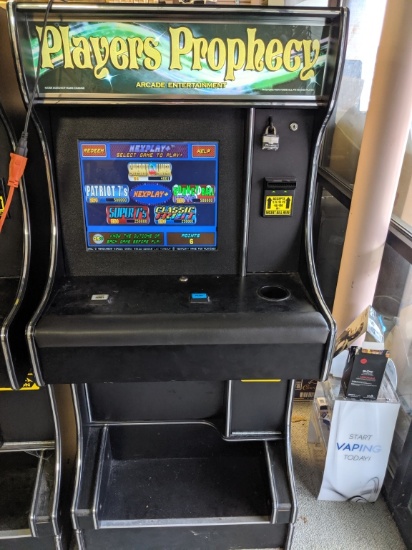 Sweepstakes machine