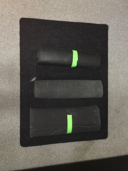 Group of Miscellaneous Floor Mats Four different sizes and kinds of mats