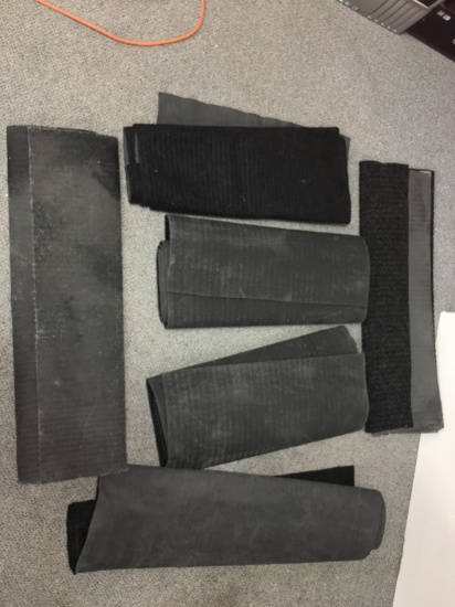 Group of Assorted Floor Mats Six different sizes of mats