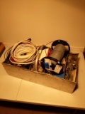 Wire, electrical parts, handy man lot