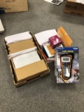 Envelopes and label maker