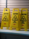 Caution Wet Floor signs