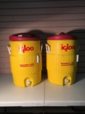 Industrial Igloo 34 Quart Drink Dispensers