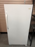Frigidaire stand up freezer works
