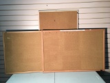 Cork Boards Three cork boards