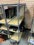 Metal rack. Approximately 5 feet tall. Rack only.