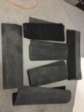 Group of Assorted Floor Mats Six different sizes of mats