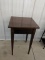 Square Wooden Hall Table
