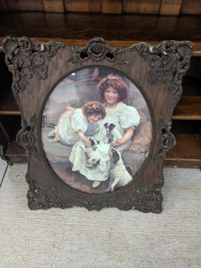 Vintage Picture And Frame
