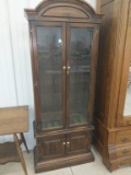 Wooden Gun Cabinet With Key