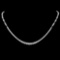 ^18k White Gold 6.00ct Diamond Necklace