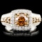 14K Gold 1.56ctw Diamond Ring