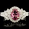 18K Gold 1.59ct Spinel & 0.84ctw Diamond Ring