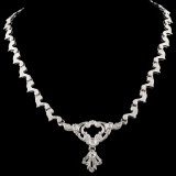 14K Gold 2.82ctw Diamond Necklace