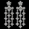 18K White Gold 2.38ct Diamond Earrings