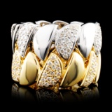 18K Gold 1.63ctw Diamond Ring