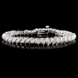 14K Gold 2.00ctw Diamond Bracelet