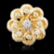 14K Gold 0.61ctw Diamond Ring