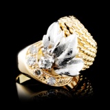 14K Gold 0.35ctw Diamond Ring