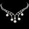 14K Gold 10-12MM Pearl & 2.41ctw Diamond Necklace