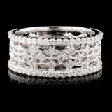 18K White Gold 0.95ct Diamond Ring