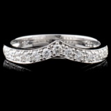 18K White Gold 0.29ct Diamond Ring