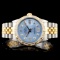 Rolex YG/SS 36MM DateJust Diamond Watch