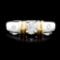 14K Gold 0.56ctw Diamond Ring