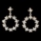 14K Gold 0.51ctw Diamond Earrings
