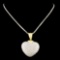 18K Gold 3.91ctw Diamond Pendant