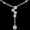 14K White Gold 2.02ctw Diamond Necklace