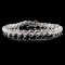 14K White Gold 1.00ctw Diamond Bracelet